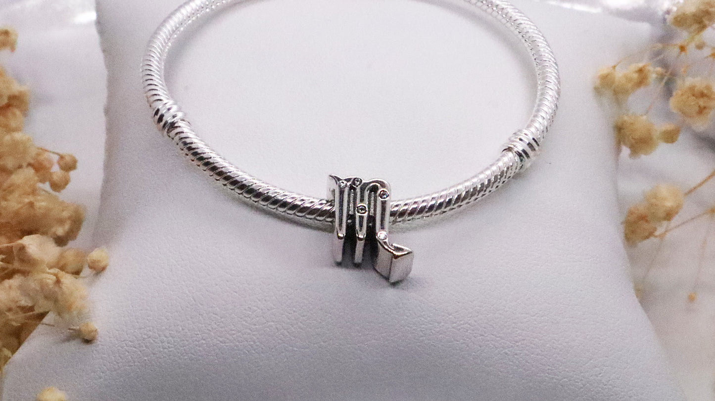 Silver Scorpio Charm